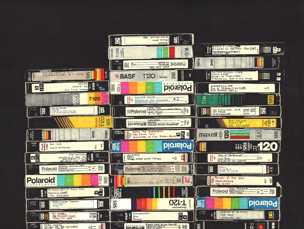 Retro Video Tapes